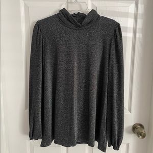Long sleeve shimmer top - XL